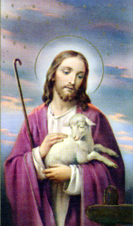 Jesus - Carrying His sheep.jpg (58076 bytes)